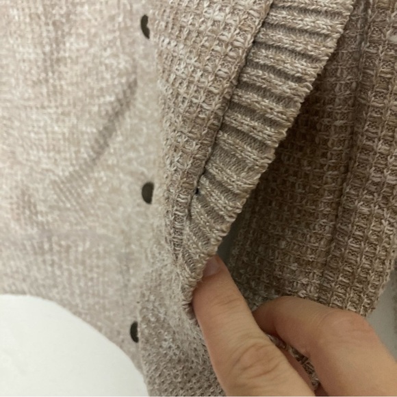 Buffalo David Bitton XL Waffle Knit Fleece Lining Snap Button Weaver Jacket - Picture 5 of 13